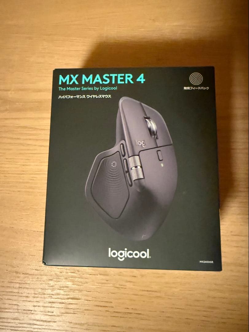 ロジクール MX Master 4 新品 未開封品 保証付 グラファイト