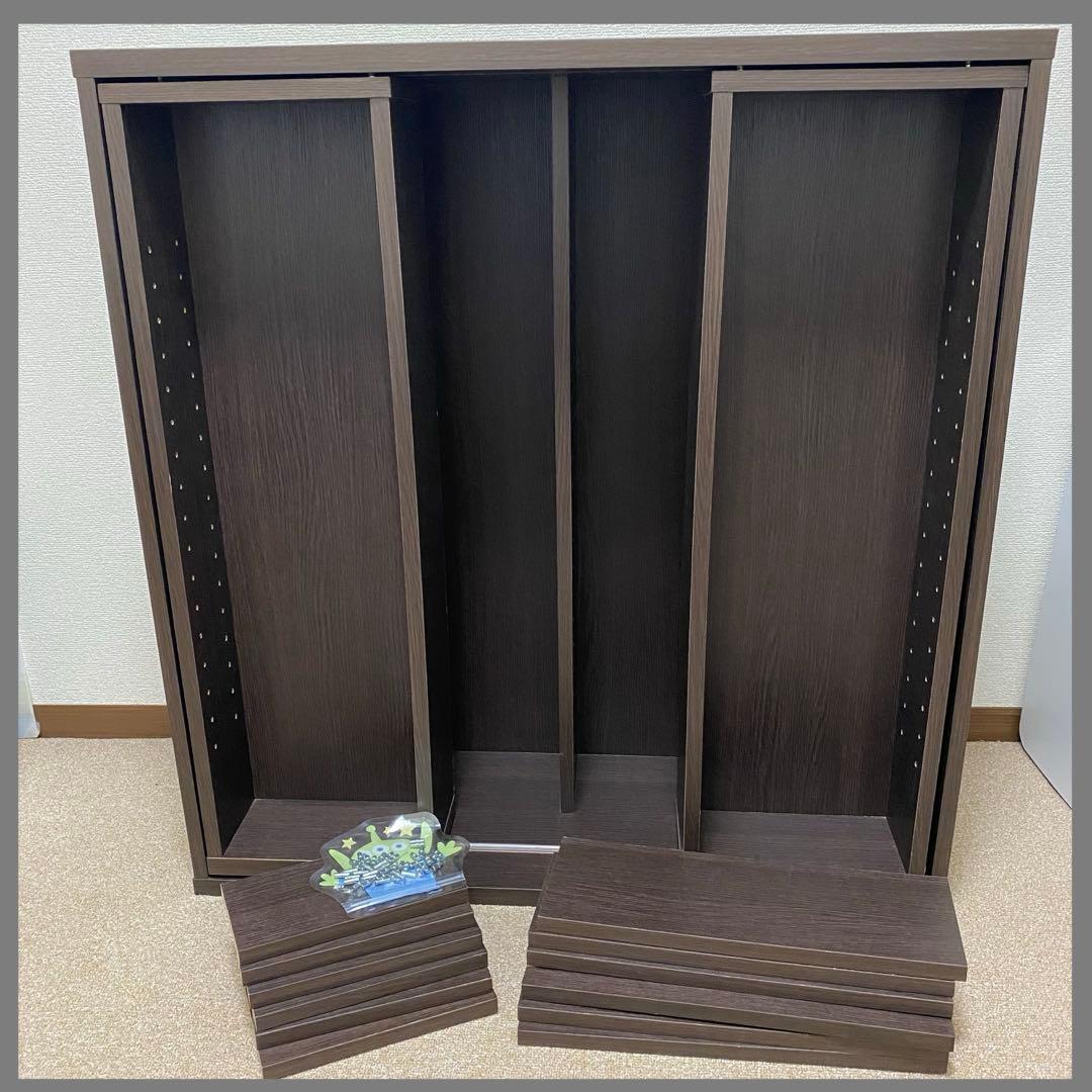 ❤️期間限定出品3/17まで❤️ニトリ スライド本棚80cm幅