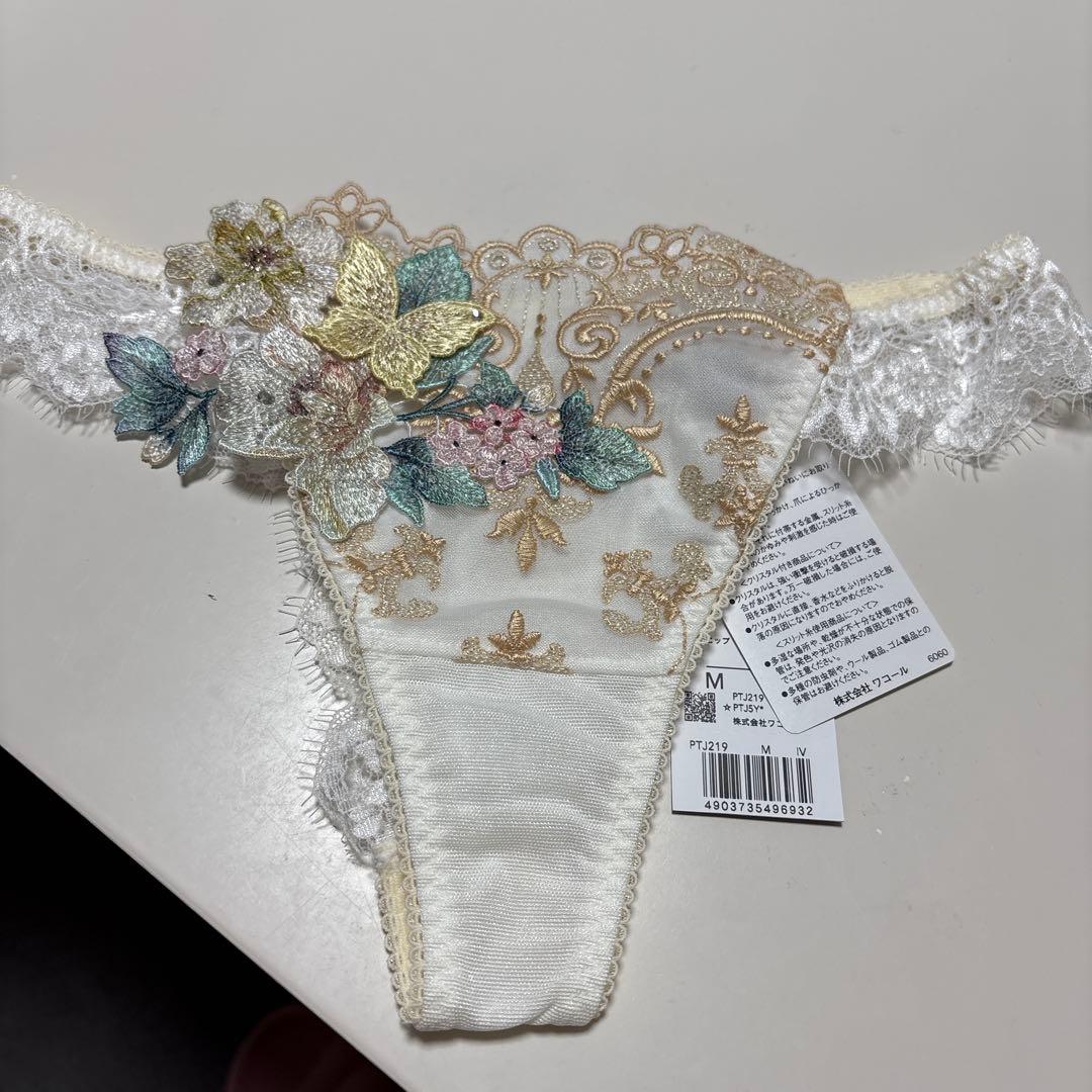 Salute 花柄刺繍 ブラジャーショーツセット E70/M