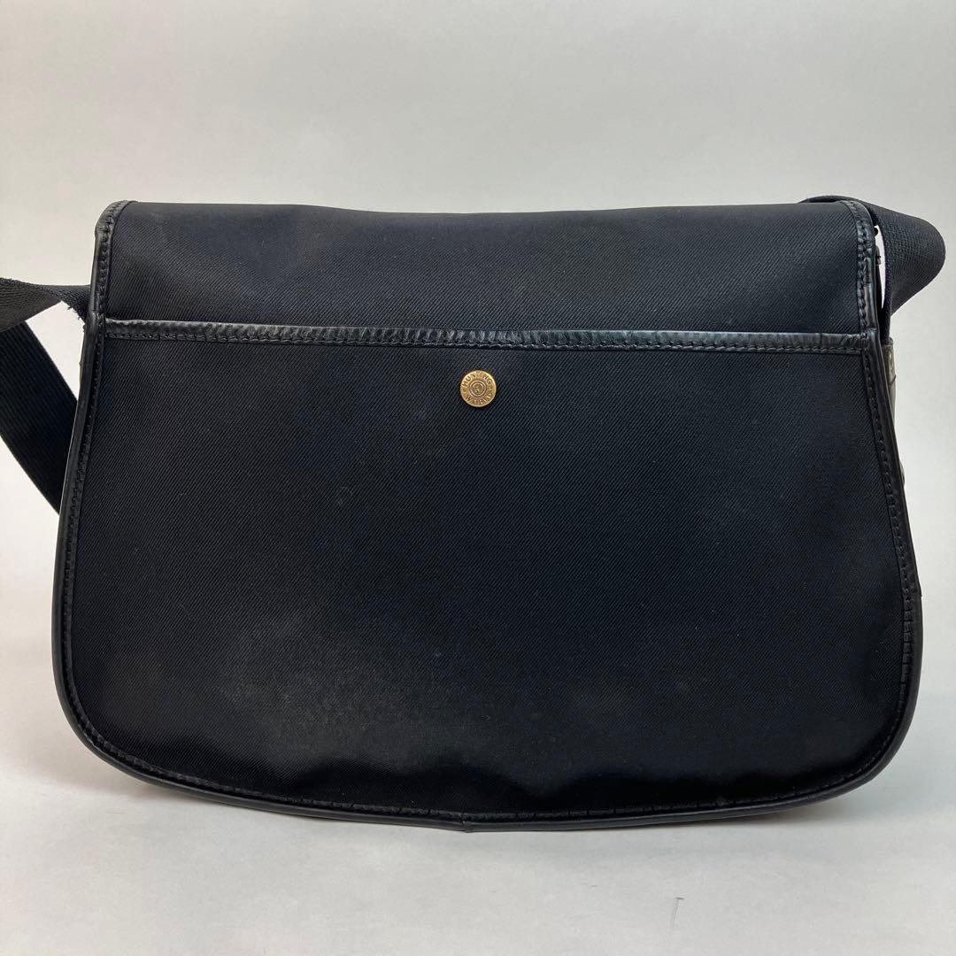 【美品・A4可】ハンティングワールド サファリ メッセンジャーバッグ 黒