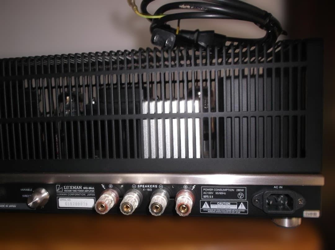 LUXMAN MQ-88UL 管球式パワーアンプ　90周年記念限定モデル　値下げ