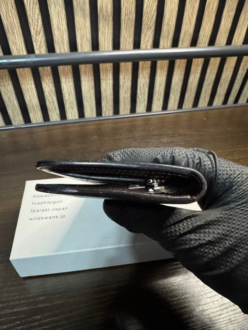 ワイルドスワンズ　長財布　ダークブラウン系　WILDSWANS SURFS I