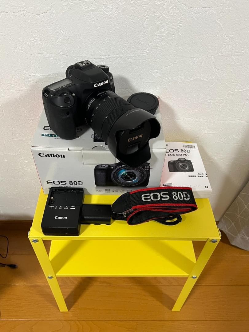【美品】Canon EOS 80D デジタル一眼レフカメラ【値引き】