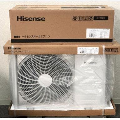 ☆新品☆工事費込み☆ハイセンス6畳2025年取外し廃棄込み神奈川東京千葉埼玉