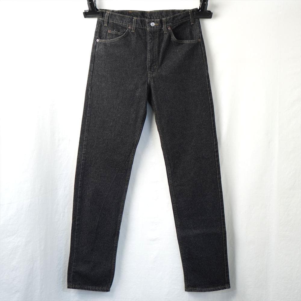 90s ビンテージ リーバイス 505 先染めブラックジーンズ デッドストック