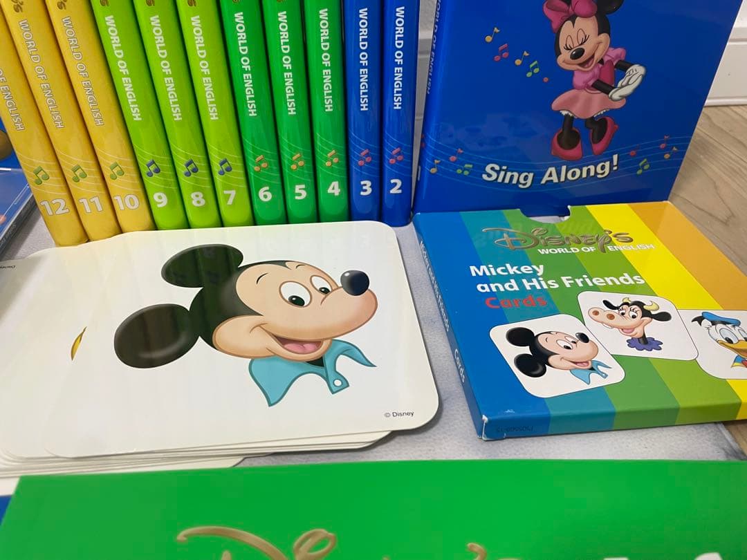 DWE ディズニー英語システム　シングアロングセット　新子役　美品　742
