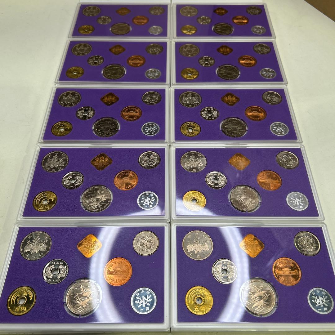5914 皇太子殿下御成婚記念500円白銅貨幣入り 貨幣セット 10セット