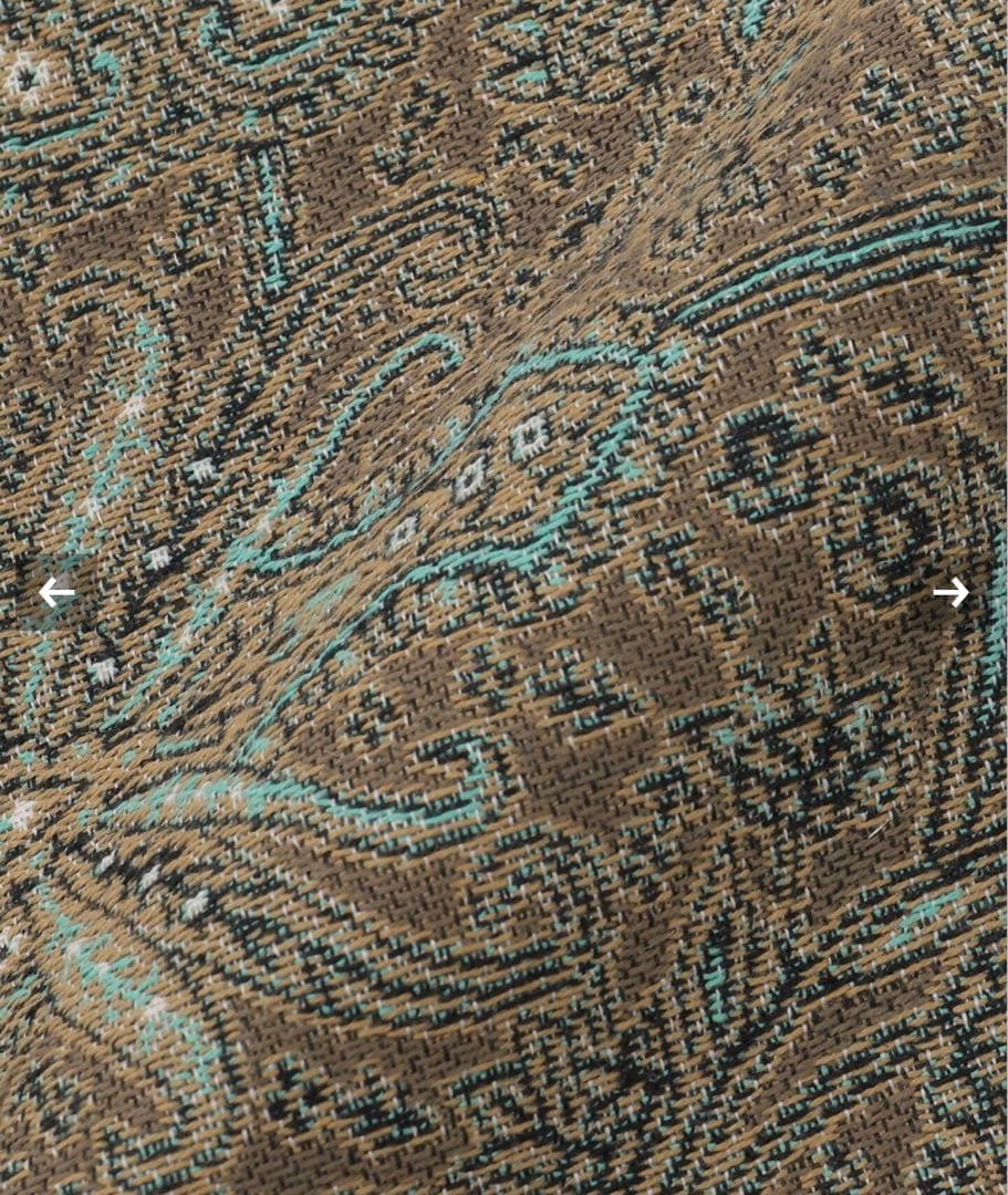 JOURNAL STANDARD FURNITURE ペイズリー柄　ラグ