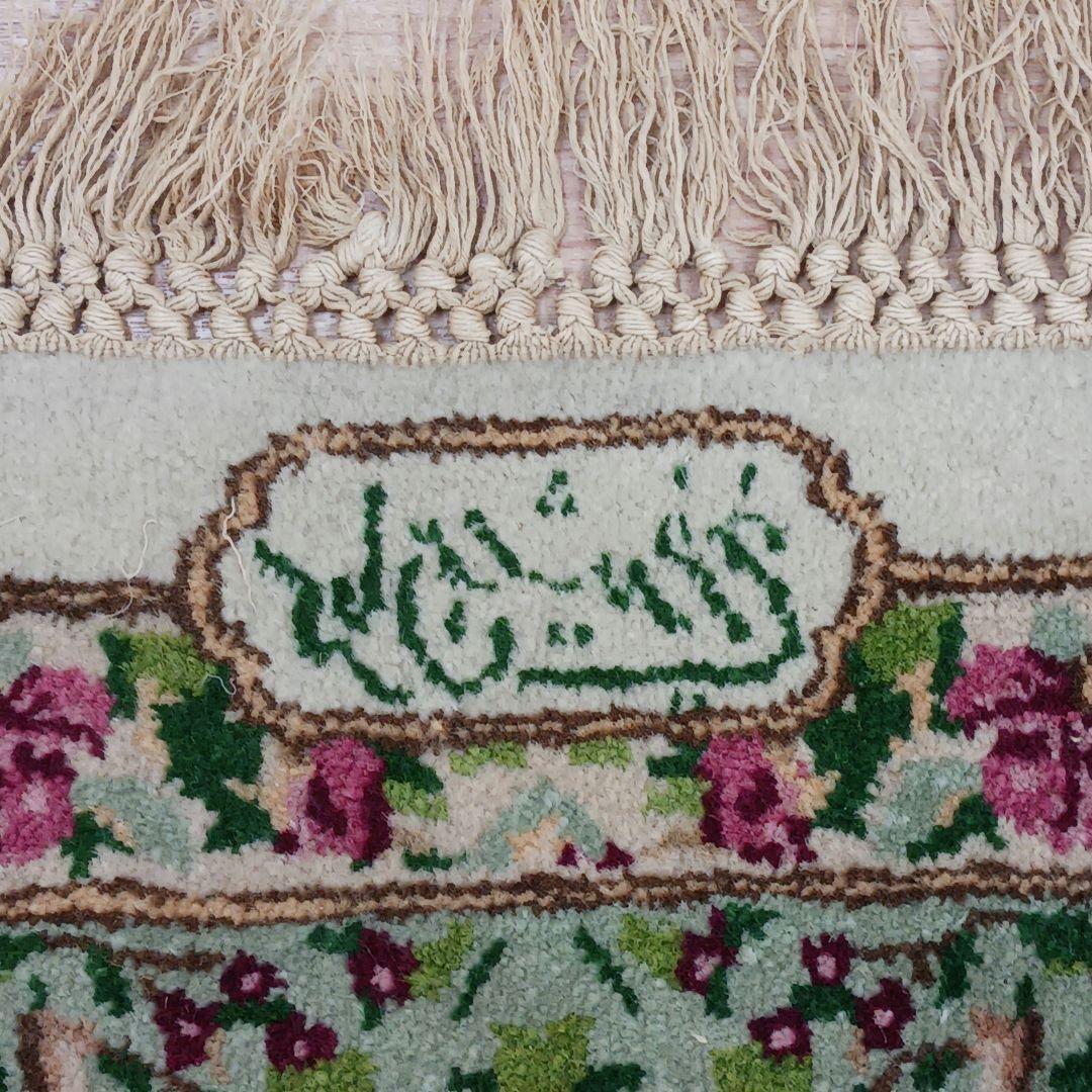 Y3184 高級ペルシャ絨毯 ケルマン産 ウール100% 手織り 特大4m越え