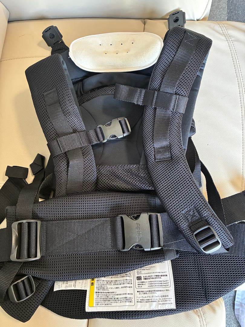 ブラック メッシュ 抱っこ紐