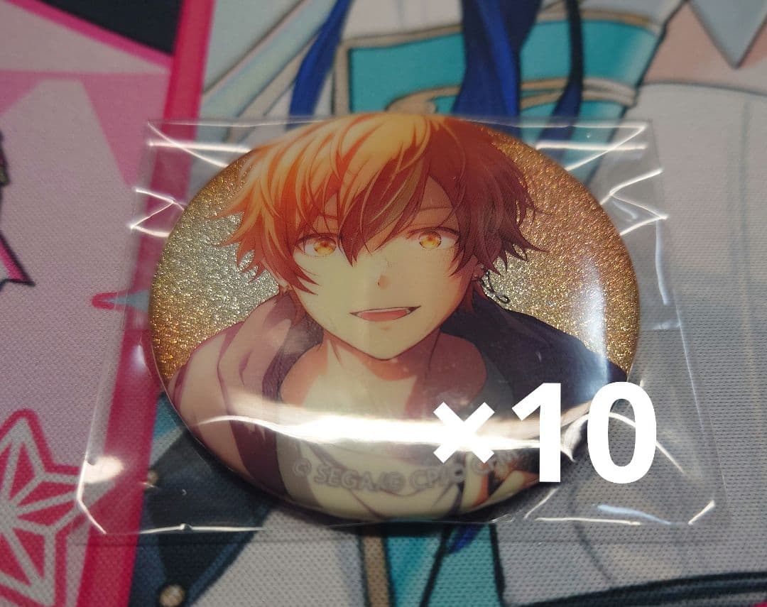 プロセカ グリッター缶バッジ 東雲彰人 ×10