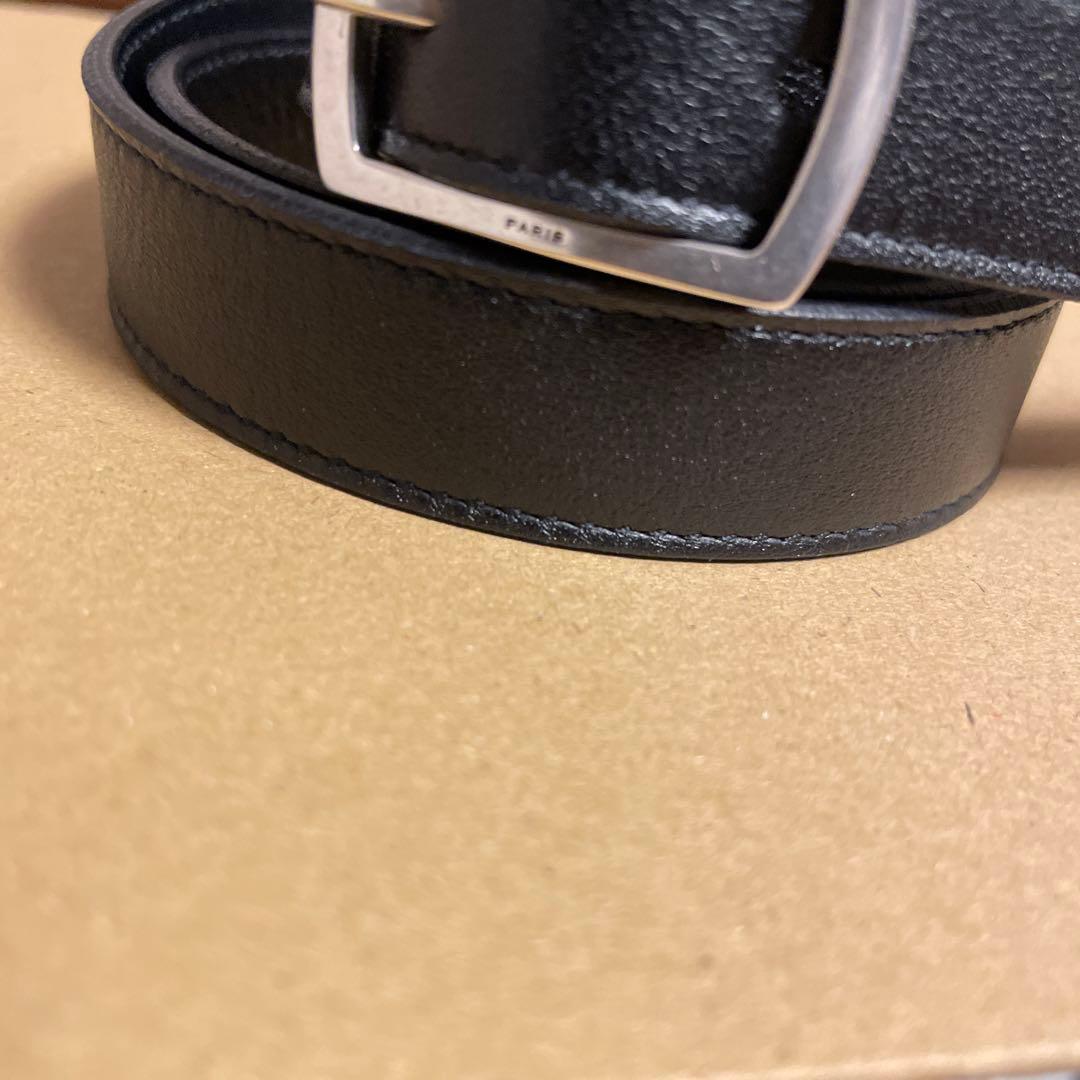 小物 SAINT LAURENT leather belt size 75