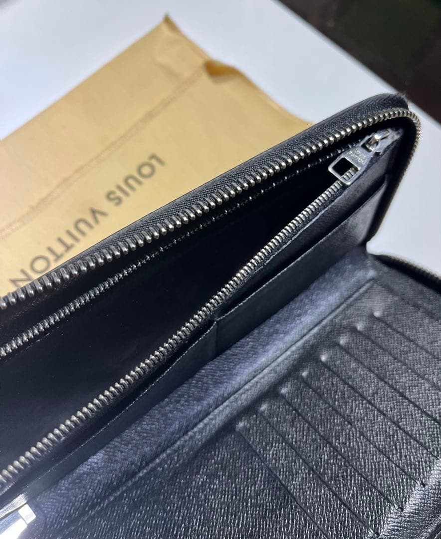 ルイヴィトンジッピーウォレット ヴェル ティカル 長財布 ダミエ