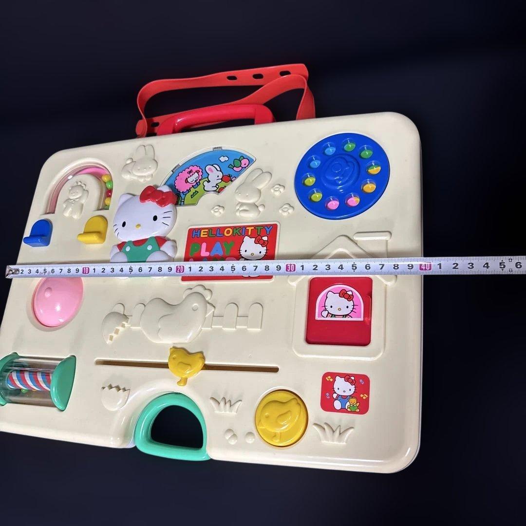 未使用ハローキティおあそびランド オルゴール付き 1991年当時物レア廃盤