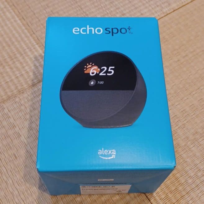 【新品未開封】Echo Spot with Alexa ブラック