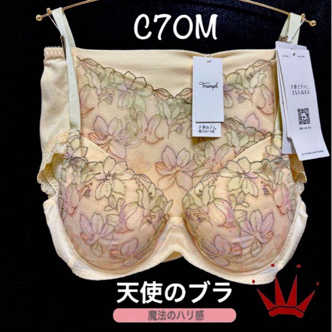 C70M トリンプ 天使のブラ スリムライン 582 ブラ＆ショーツ M023