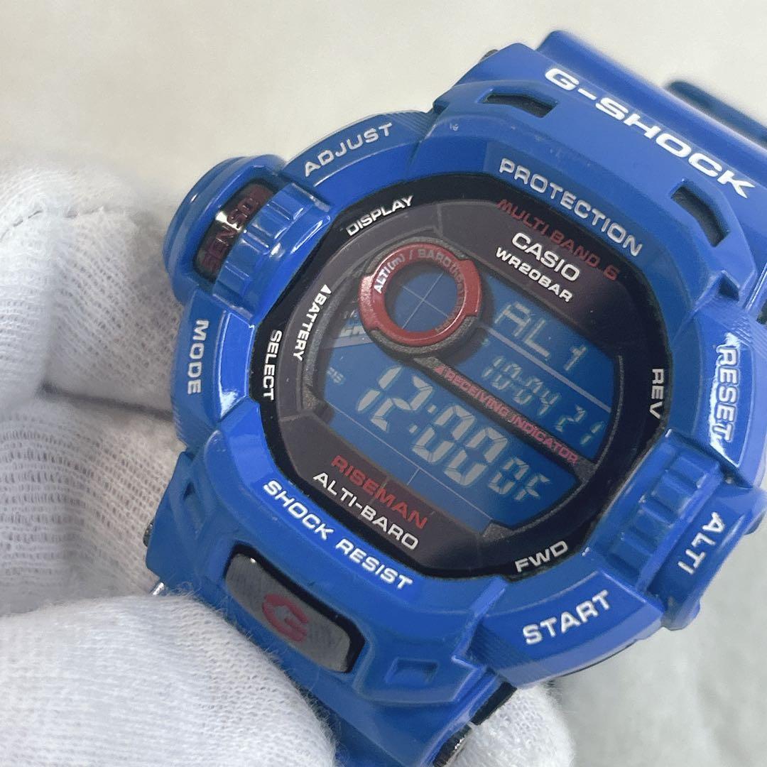 ✨美品✨ G-SHOCK RISEMAN GW-9200BLJ-2JF ブルー