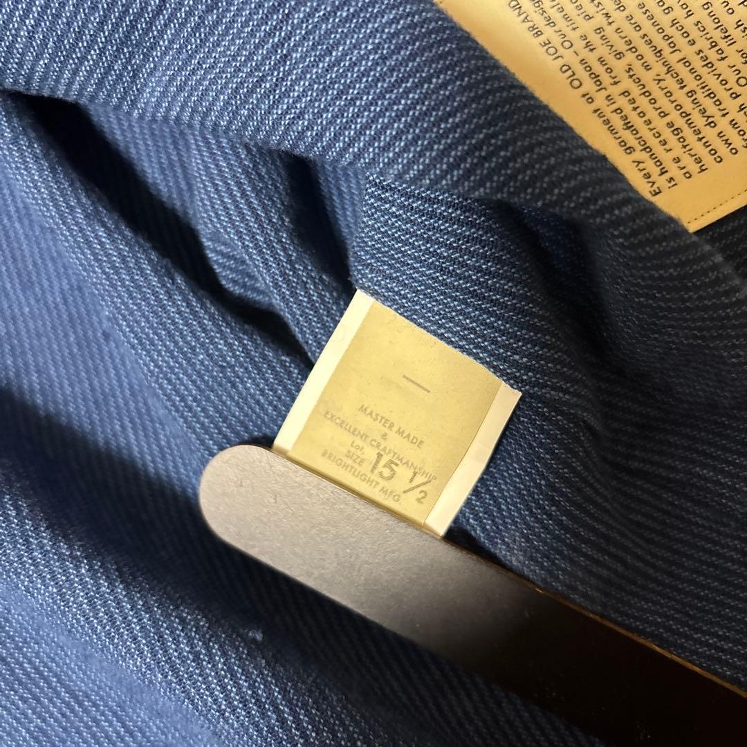 OLD JOE BRAND ネイビー Vネック長袖15ハーフ　検phigvel