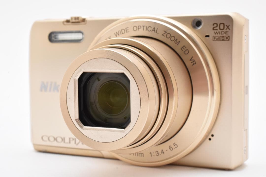 【完動品】Nikon ニコン COOLPIX S7000 クールピクス ゴールド