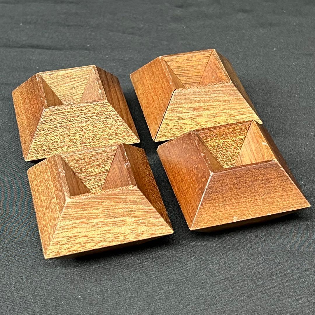 ネフ社　Naef　ダイアモンド　くるみ　ウォルナッツ 積み木 スイス製