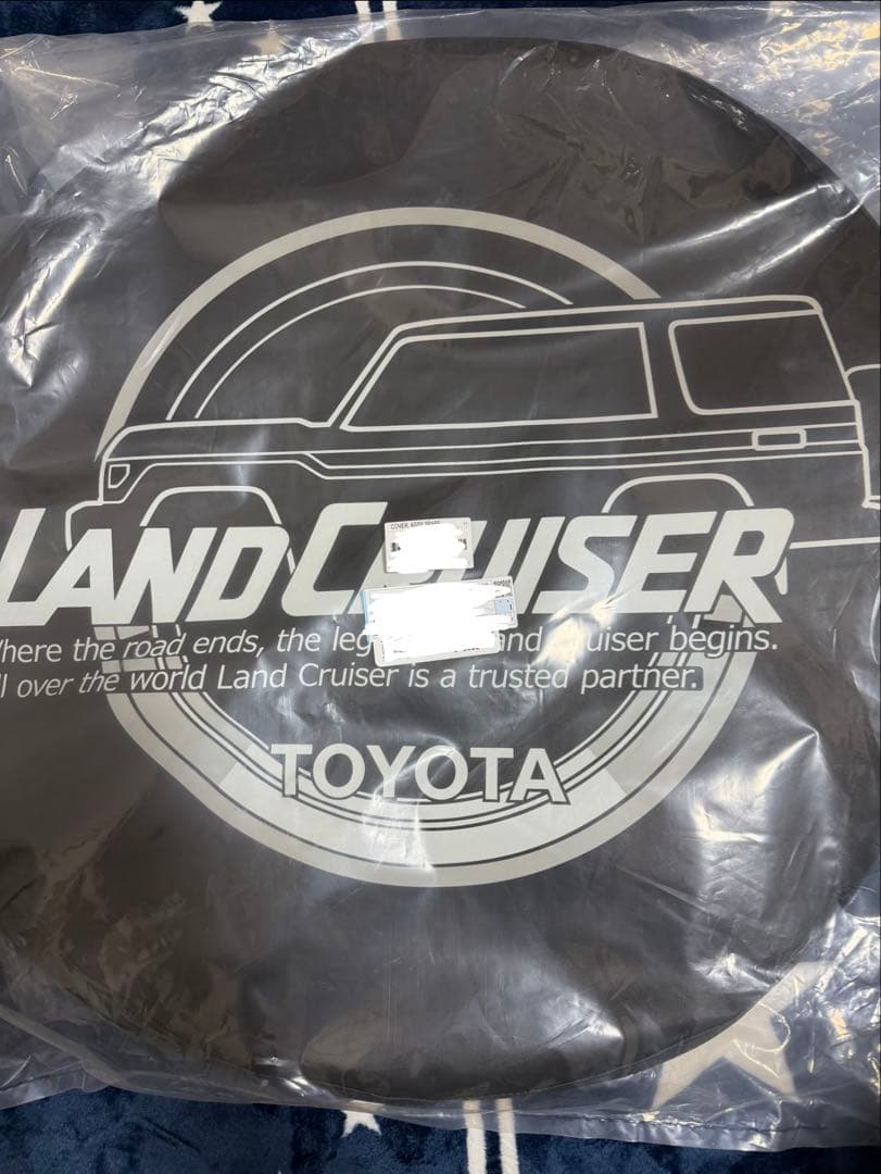 ランドクルーザー70 スペアタイヤカバー 未開封