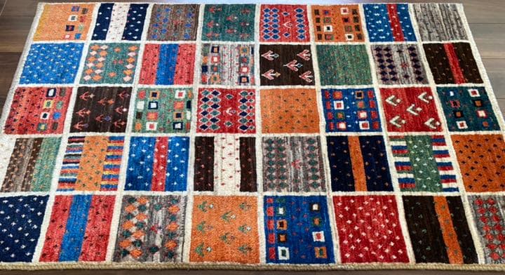 ゾランヴァリ ギャッベ 134×87cm ZOLLANVARI