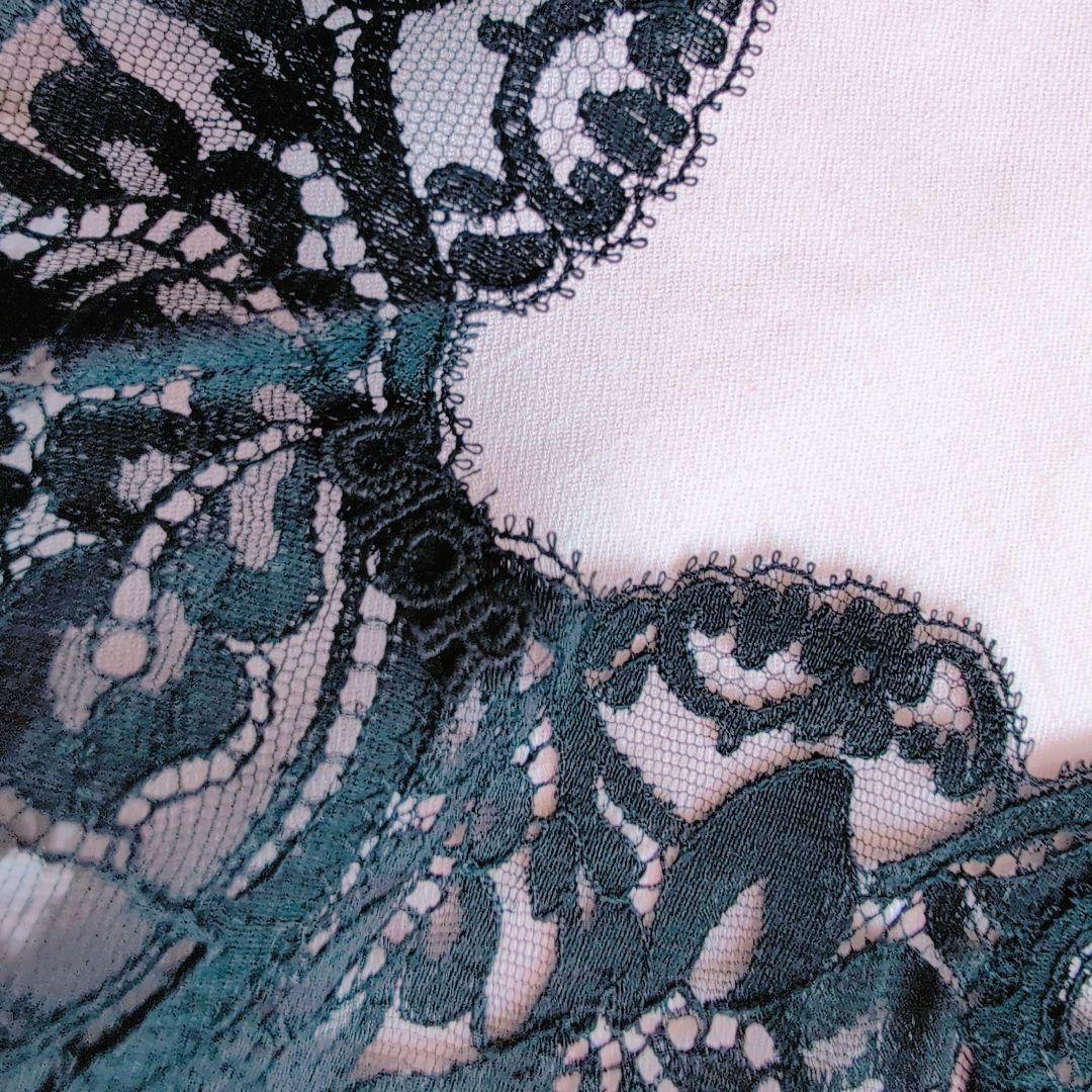 【Christian Dior】新品ランジェリー　黒レーススリップ　キャミ