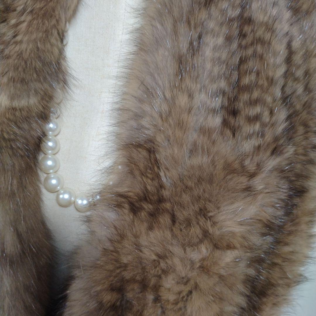 美品✩ムーンバット社✩ファビオラ✩ロシアンセーブル✩スヌード✩ファースヌード