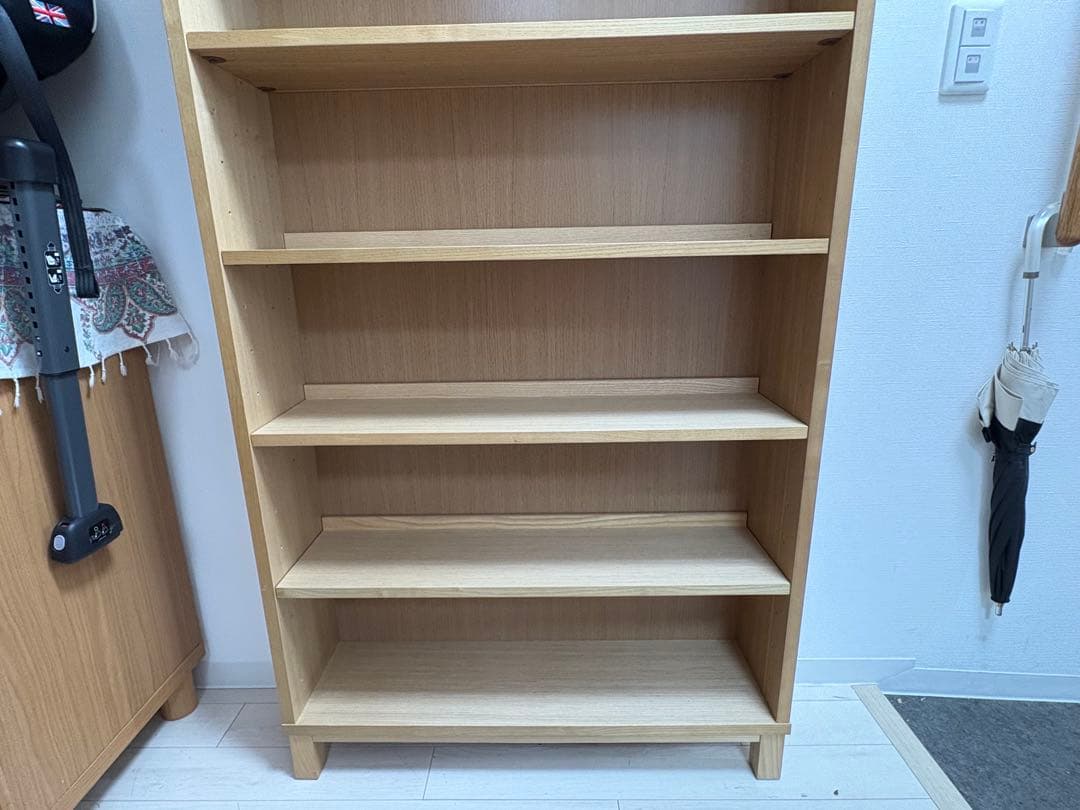 無印良品 MUJI 組み合わせて使える木製収納 ミドルタイプ 奥行21cm①