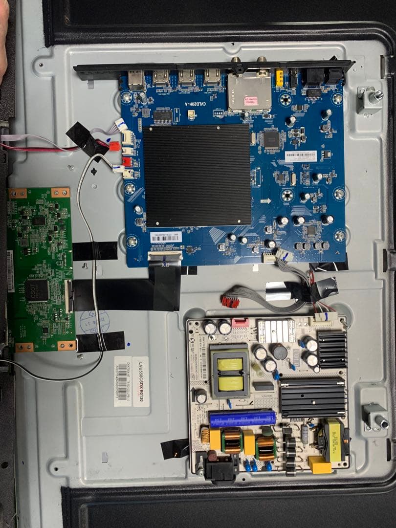 アイリスオーヤマ 55V型 4K対応 液晶 テレビ 55UB10P基盤セット