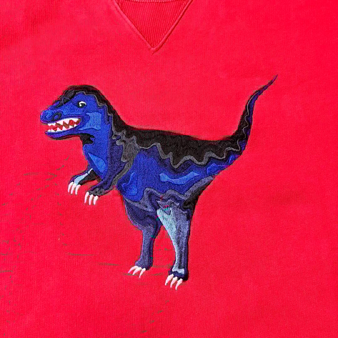 COACH レキシー クルーネック トレーナー スウェット コーチ Lサイズ 赤