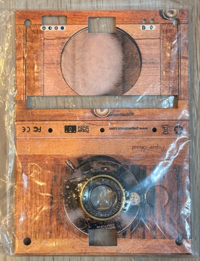 Paper Shoot ペーパーシュート+着せ替えケース(新品),レンズ2種付き