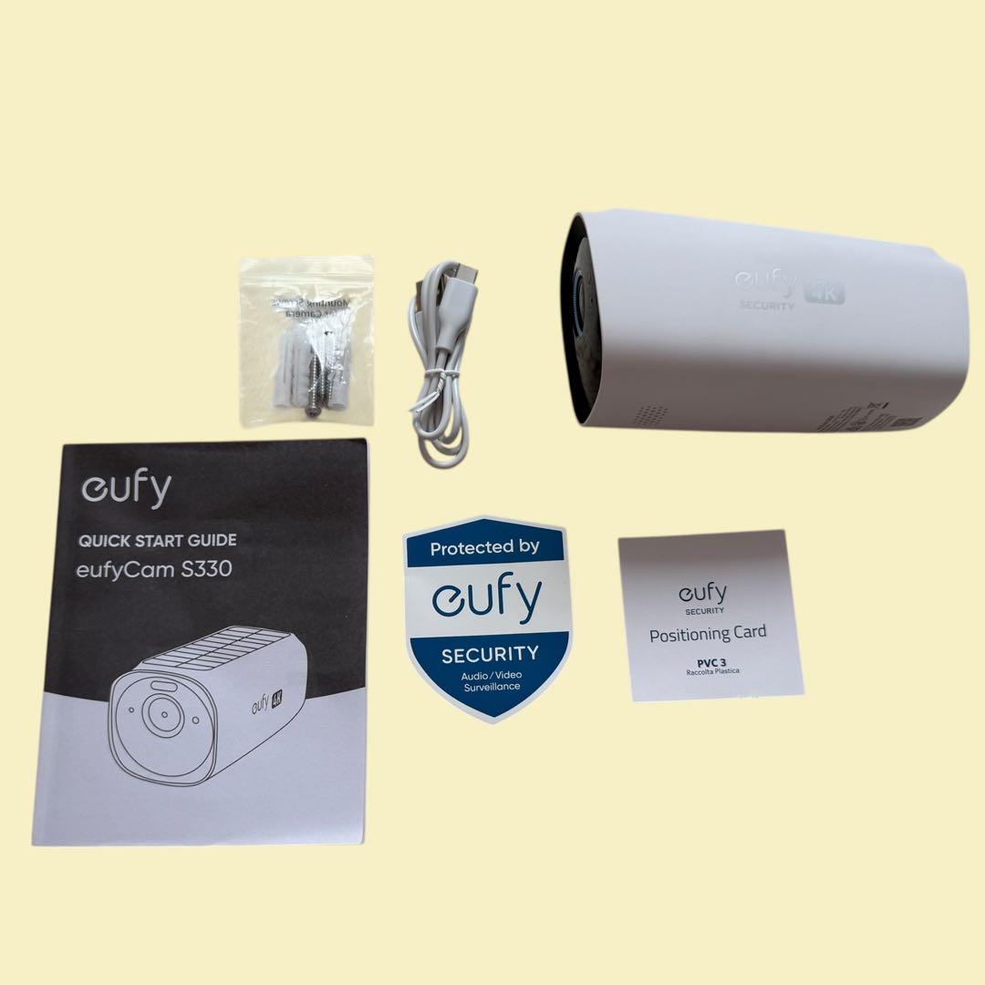 訳あり品　付属品欠品　Anker eufyCam S330 防犯カメラ