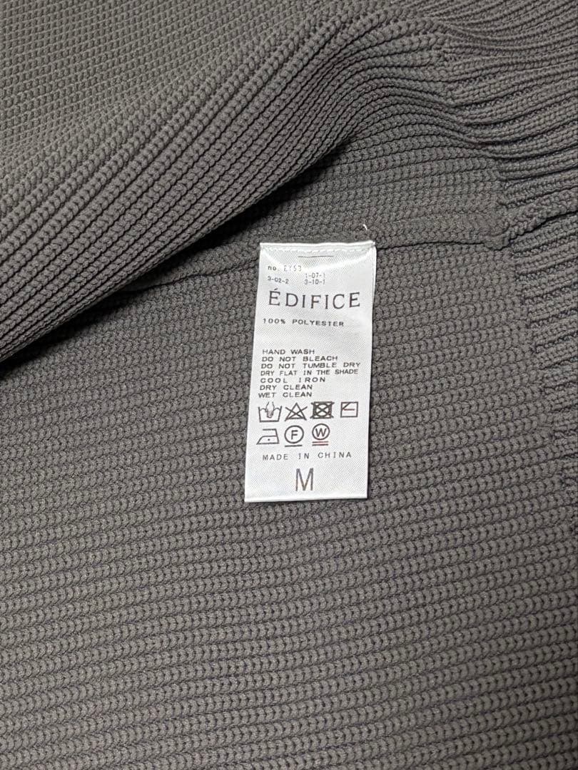 EDIFICE ドライバーズニット　Mサイズ