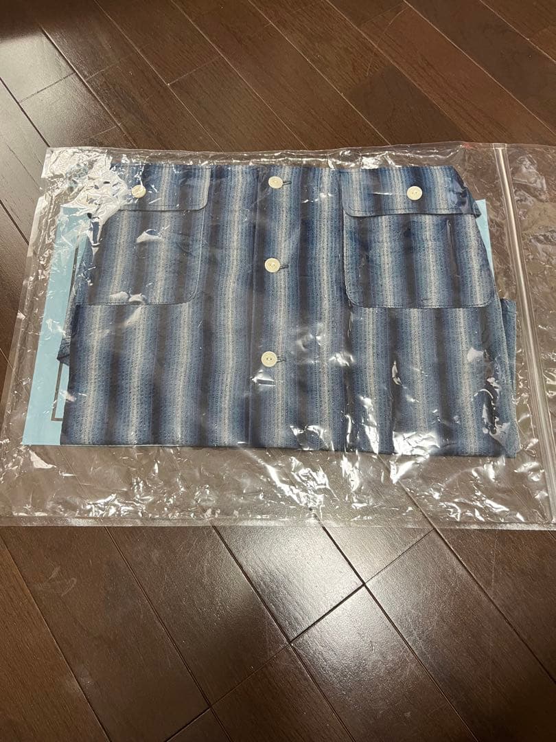 週末値引きD'ARTISAN 阿波しじら織り長袖シャツ 5706A