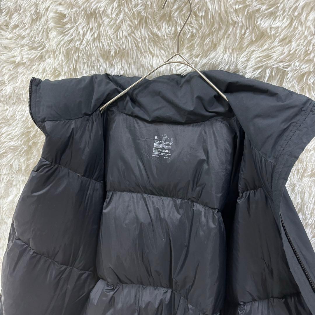 MUJI 無印良品 ムジラボ 撥水 ダウンコート L-XL ブラック 黒