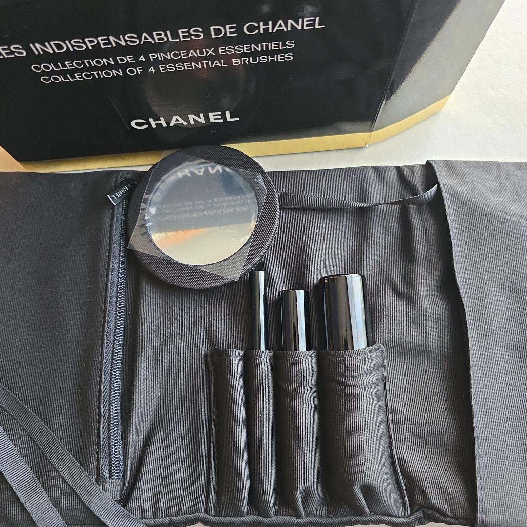 CHANEL メイクアップポーチ ブラック