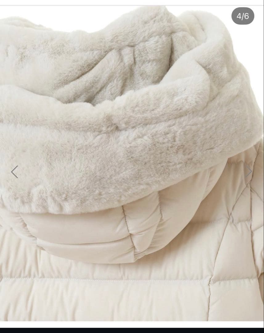 CAPEHORN SANTACRUZ ECOFUR ブラックダウンジャケット