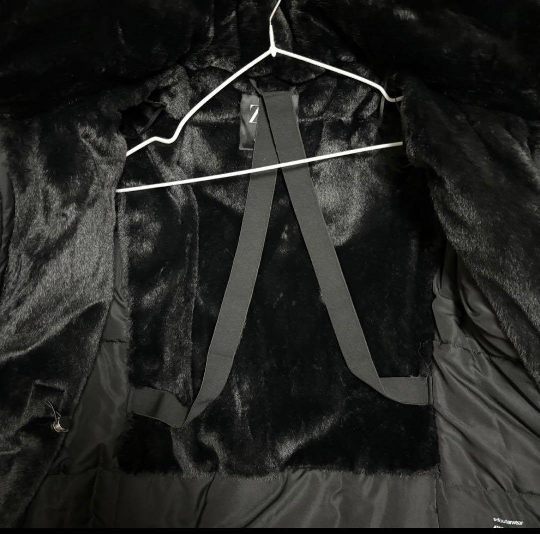 ザラZARAウォーター＆ウィンドプロテクション パーカー Sブラック 防水 防風