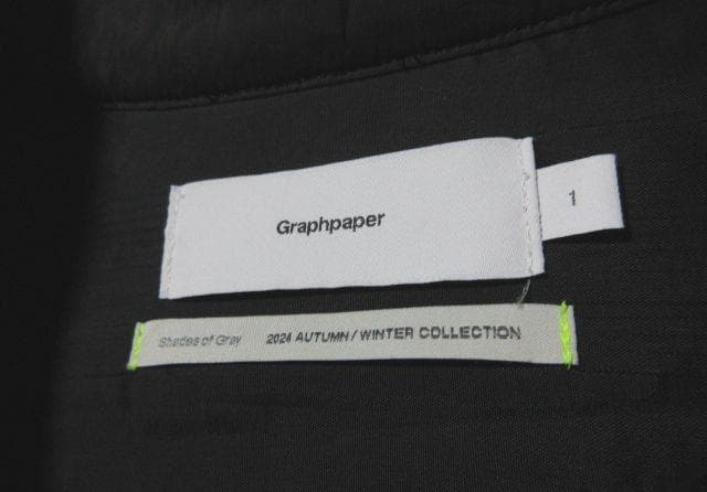 24AW Graphpaper Tri-Spin Loop CPO シャツ