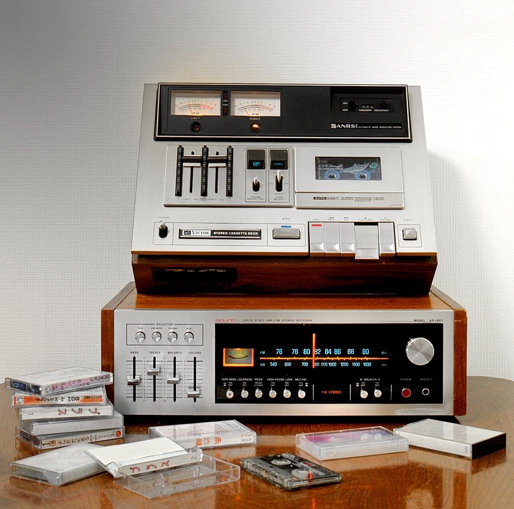 ★【動作品】SOUND KR-801 AM/FM ステレオレシーバー ♪