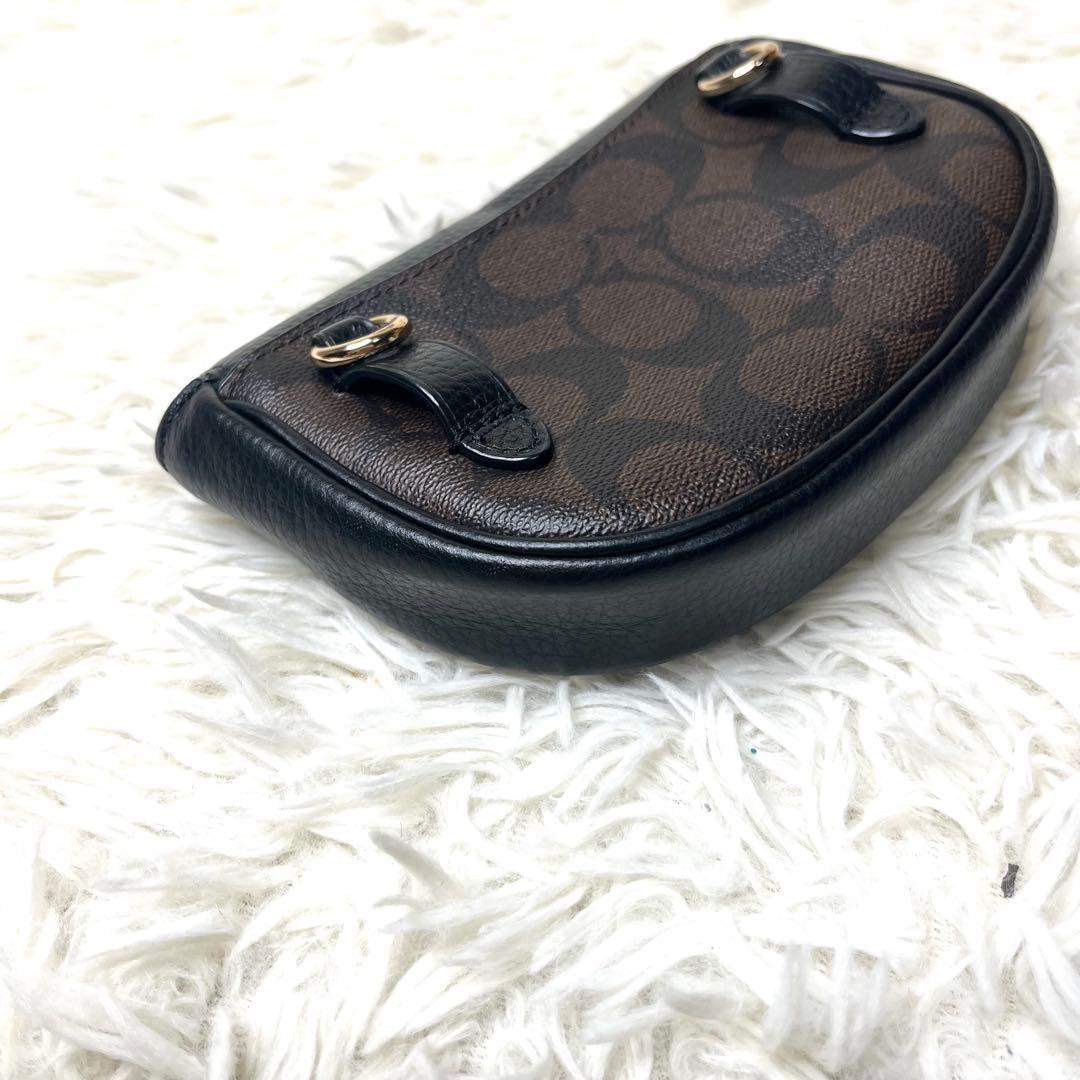 【美品】 COACH コーチ ジェイドミニベルト ショルダー ウエストバッグ