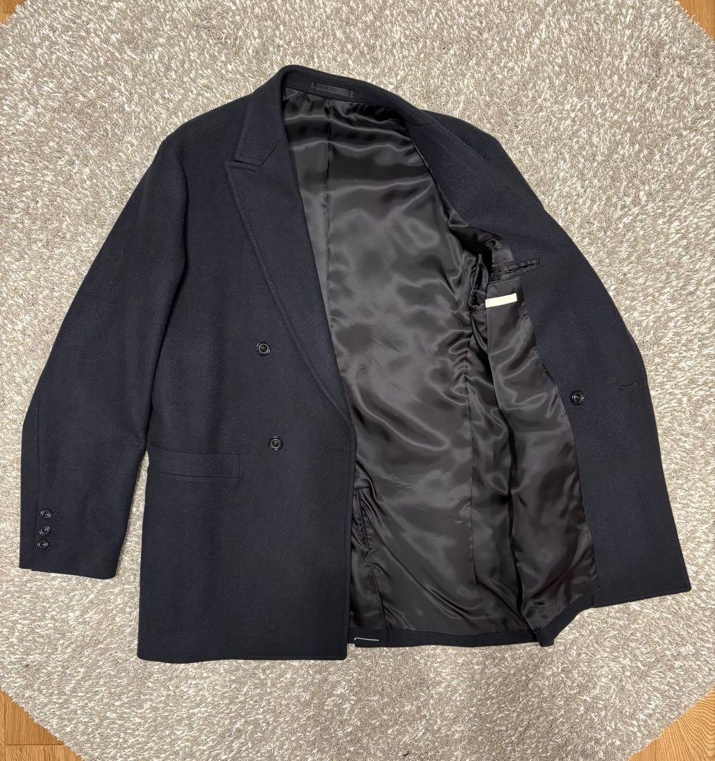 ULTERIOR 24AW シャンブレーソフトメルトン ダブルジャケット