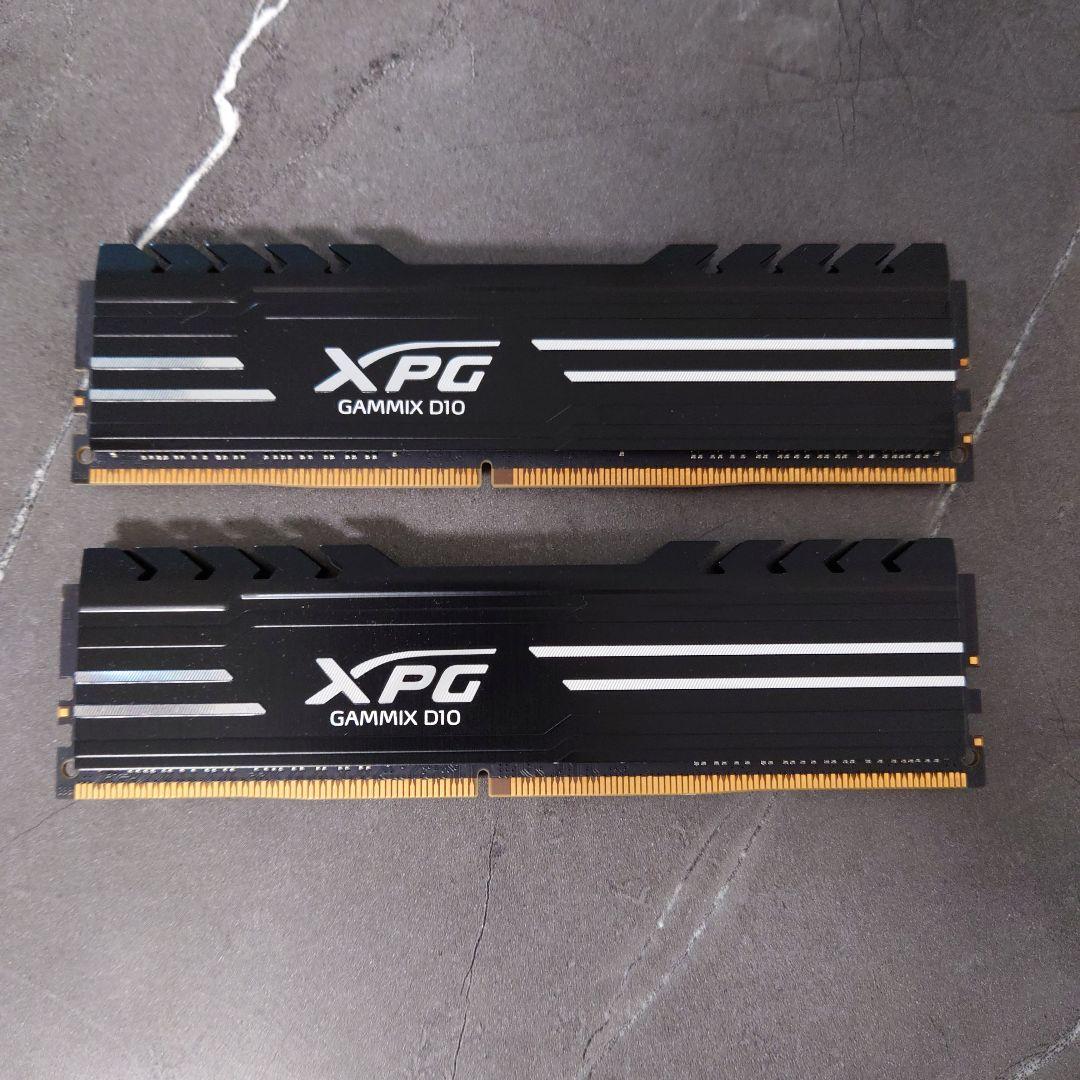 ADATA XPG GAMMIX D10 DDR4-2666 2点セット