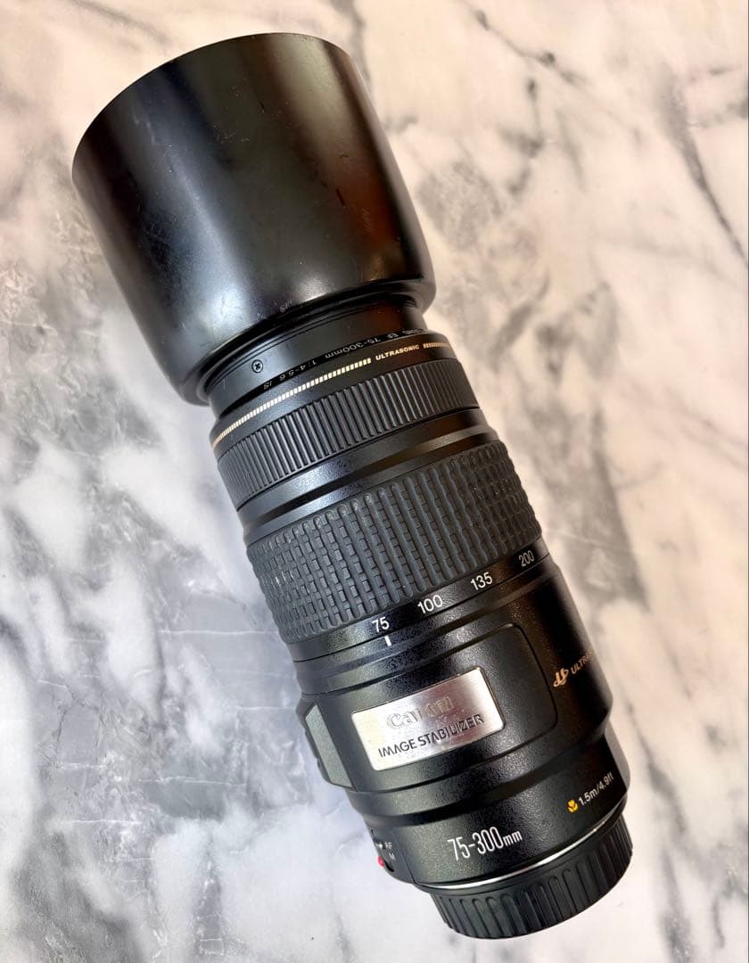 キヤノン Canon EF 75-300mm F/4-5.6 USM手ぶれ補正付