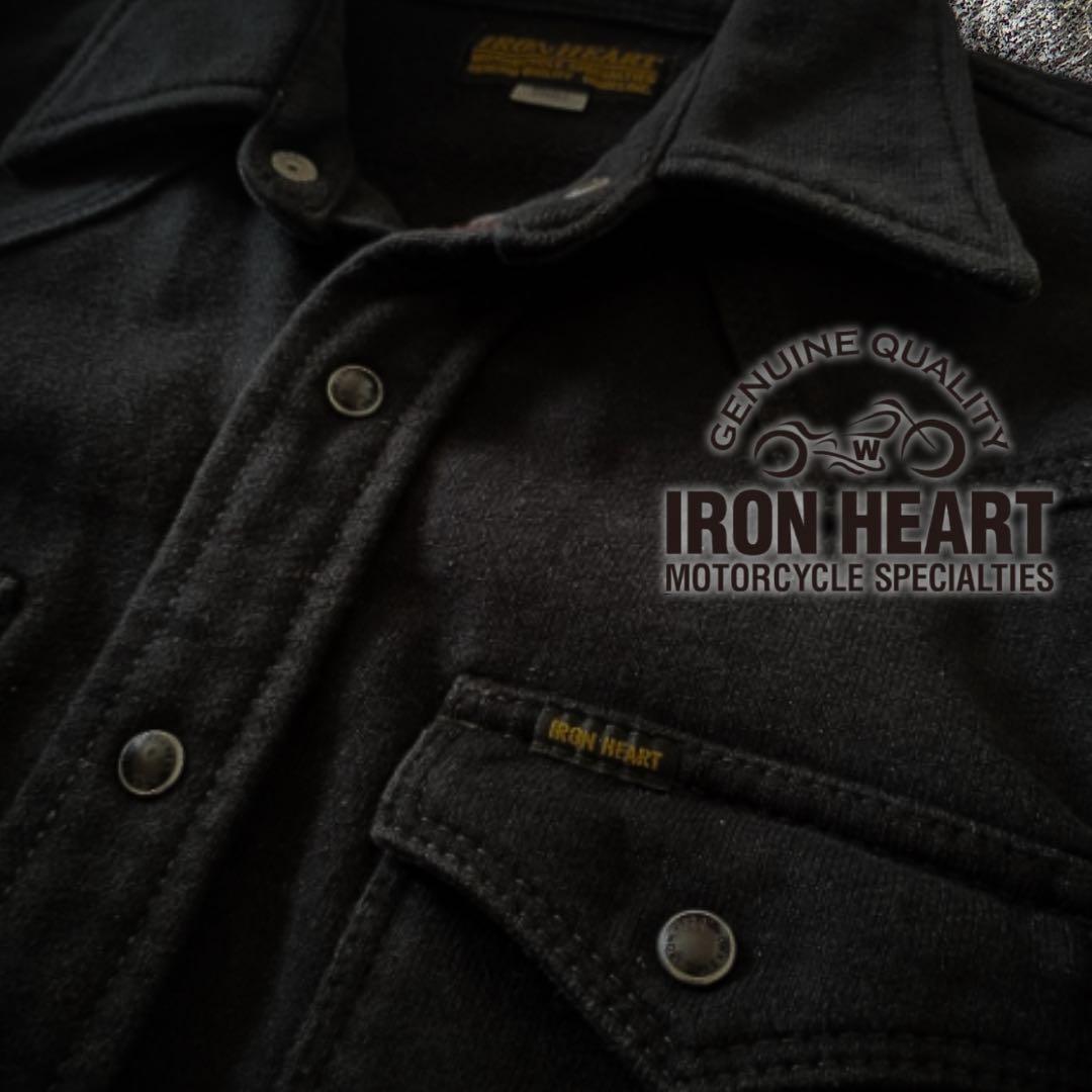 『黒鎧◎』IRON HEART(アイアンハート)エクストラヘビースウェットシャツ