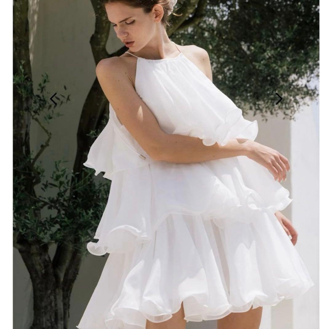 THE TOÉ Hesiod Frills Dress Sサイズ