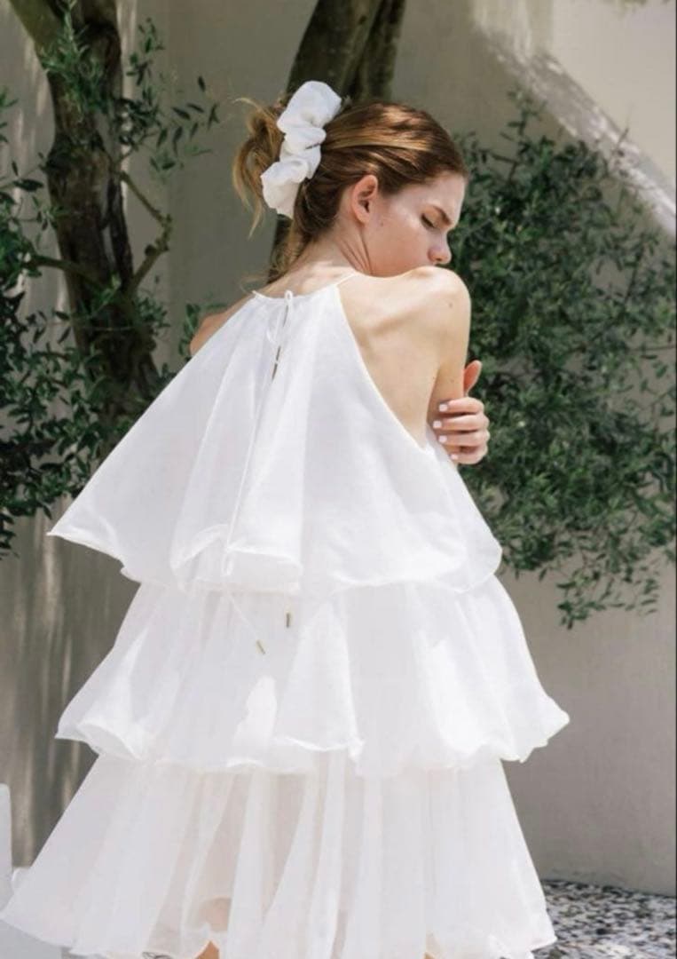 THE TOÉ Hesiod Frills Dress Sサイズ