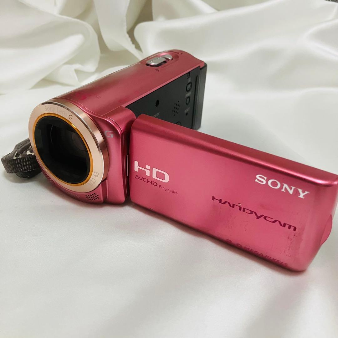 ソニー SONY HDR-CX270V ピンク ビデオカメラ