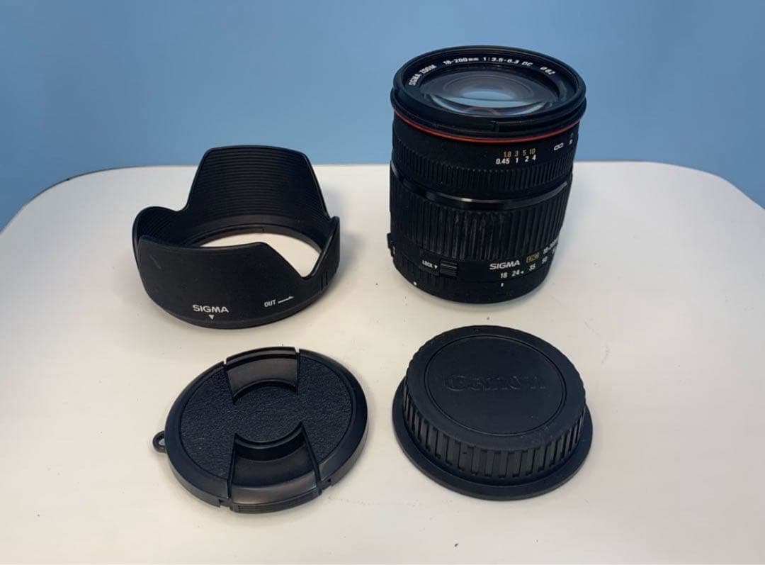 SIGMA 18-200mm Canon用 標準レンズ a1605
